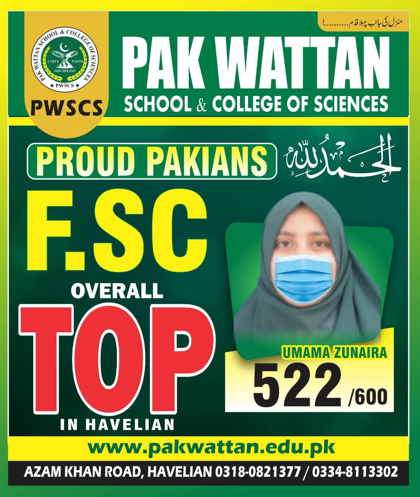 Top Positions in Havelian